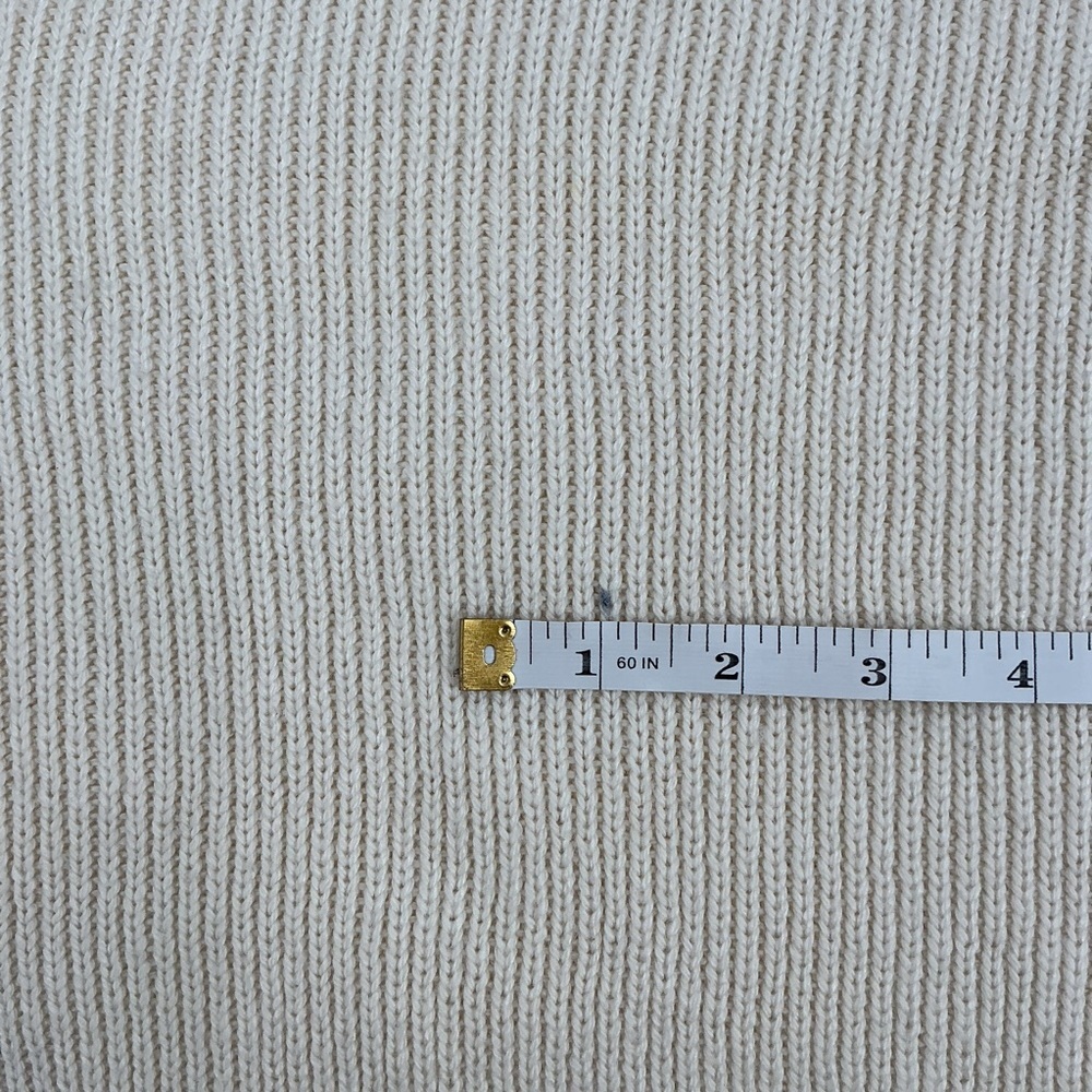 Danielle Bernstein Ladies Oversized Cream Knit Cardigan Sweater - Picture 7 of 8